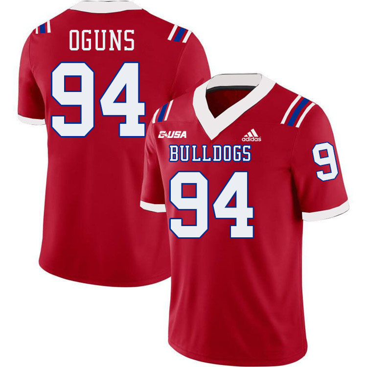 Emmanuel Oguns Louisiana Tech Jersey,LA Tech Bulldogs Football Jerseys,Uniforms,Gears-Red